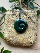 Load image into Gallery viewer, Open Koru Pounamu (Greenstone) 4cm