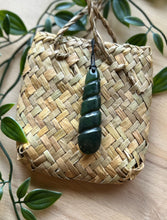 Load image into Gallery viewer, Poutama Roimata Pounamu (Greenstone) 6cm
