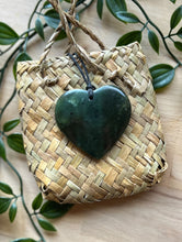 Load image into Gallery viewer, Heart Pounamu (Greenstone) 5cm
