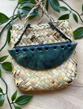 Load image into Gallery viewer, Chestplate Pounamu (Greenstone) 10.5cm
