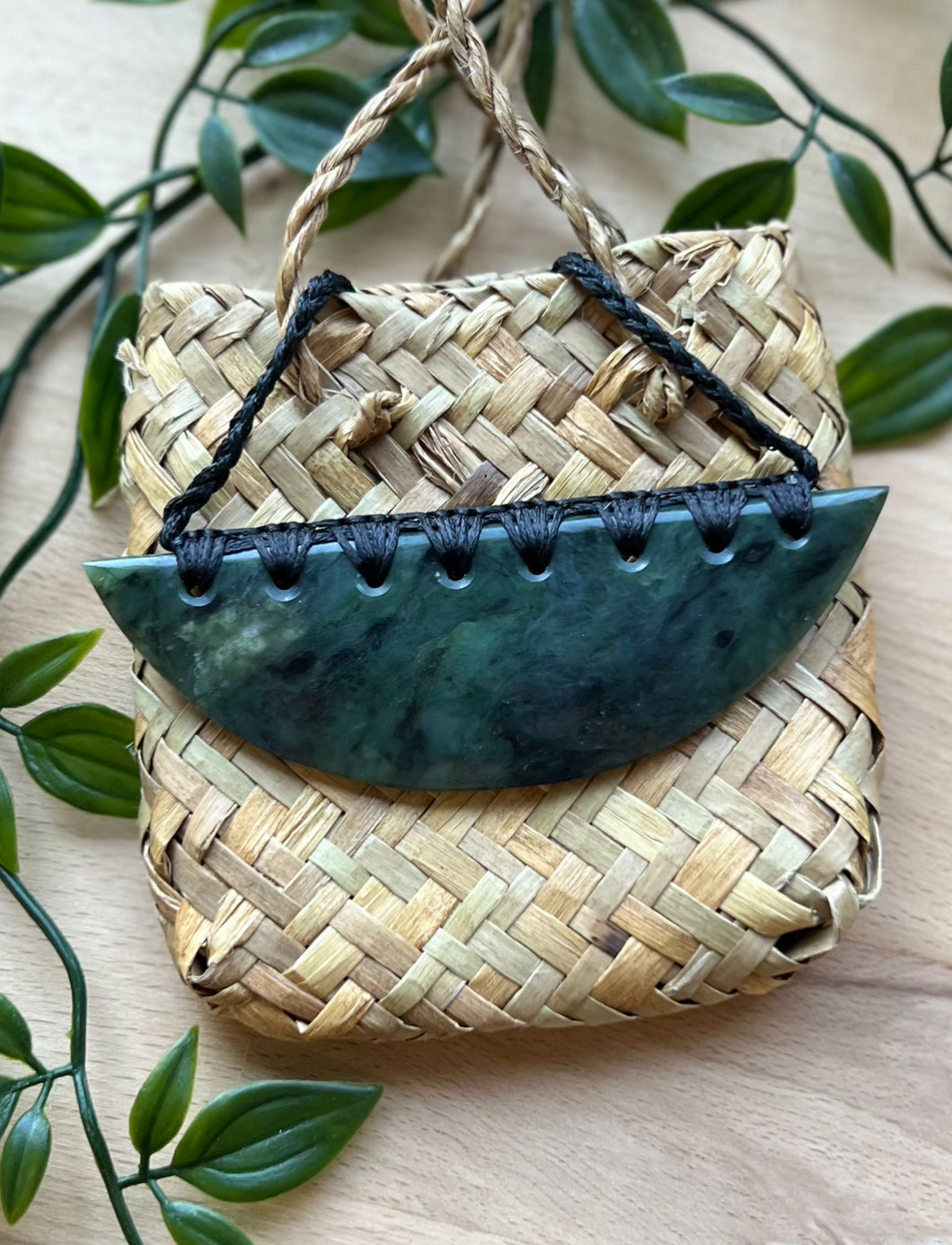 Chestplate Pounamu (Greenstone) 10.5cm