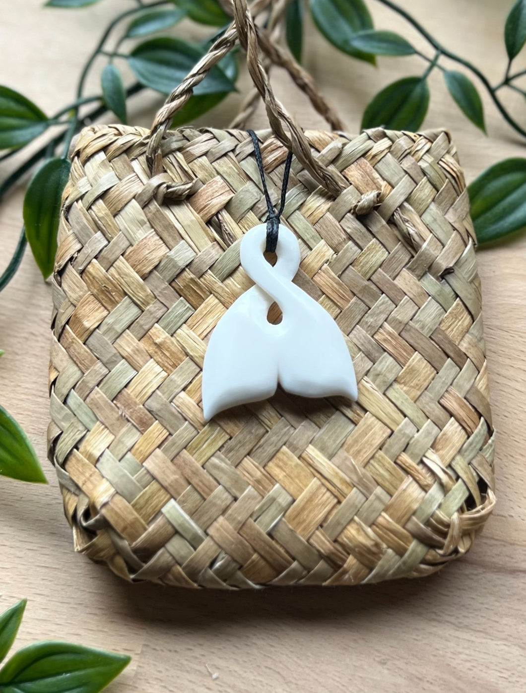Whale Tail Twist Pendant