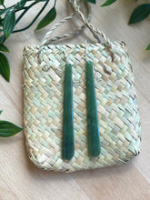 Load image into Gallery viewer, Pounamu Earrings (Greenstone) 8cm

