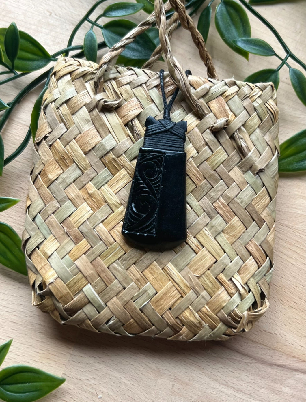 Black Toki Pendant 5cm