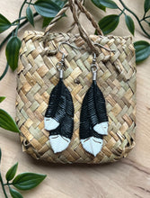 Load image into Gallery viewer, Huia Feather Earrings
