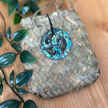 Load image into Gallery viewer, Triple Koru Pāua Pendant
