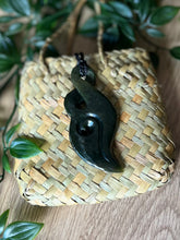 Load image into Gallery viewer, Pikorua/Twist with Koru Pounamu (Greenstone) 8cm
