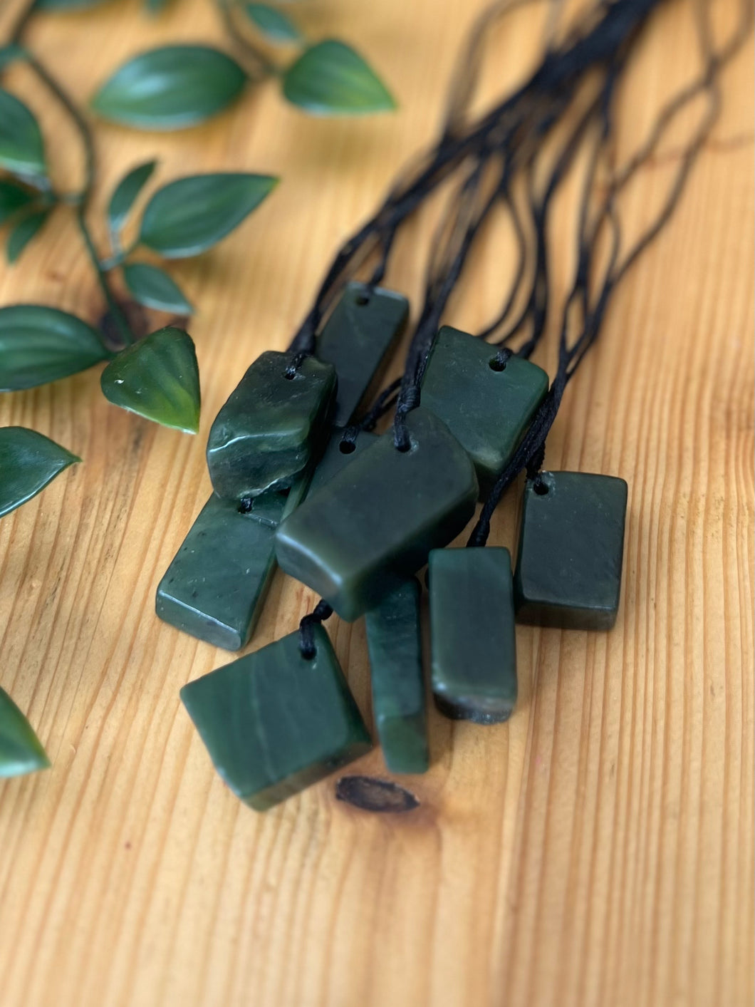 Tumbled Pounamu (Greenstone) Off Cuts