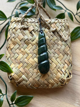 Load image into Gallery viewer, Poutama Roimata Pounamu (Greenstone) 6cm
