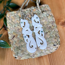 Load image into Gallery viewer, Double Manaia Earrings
