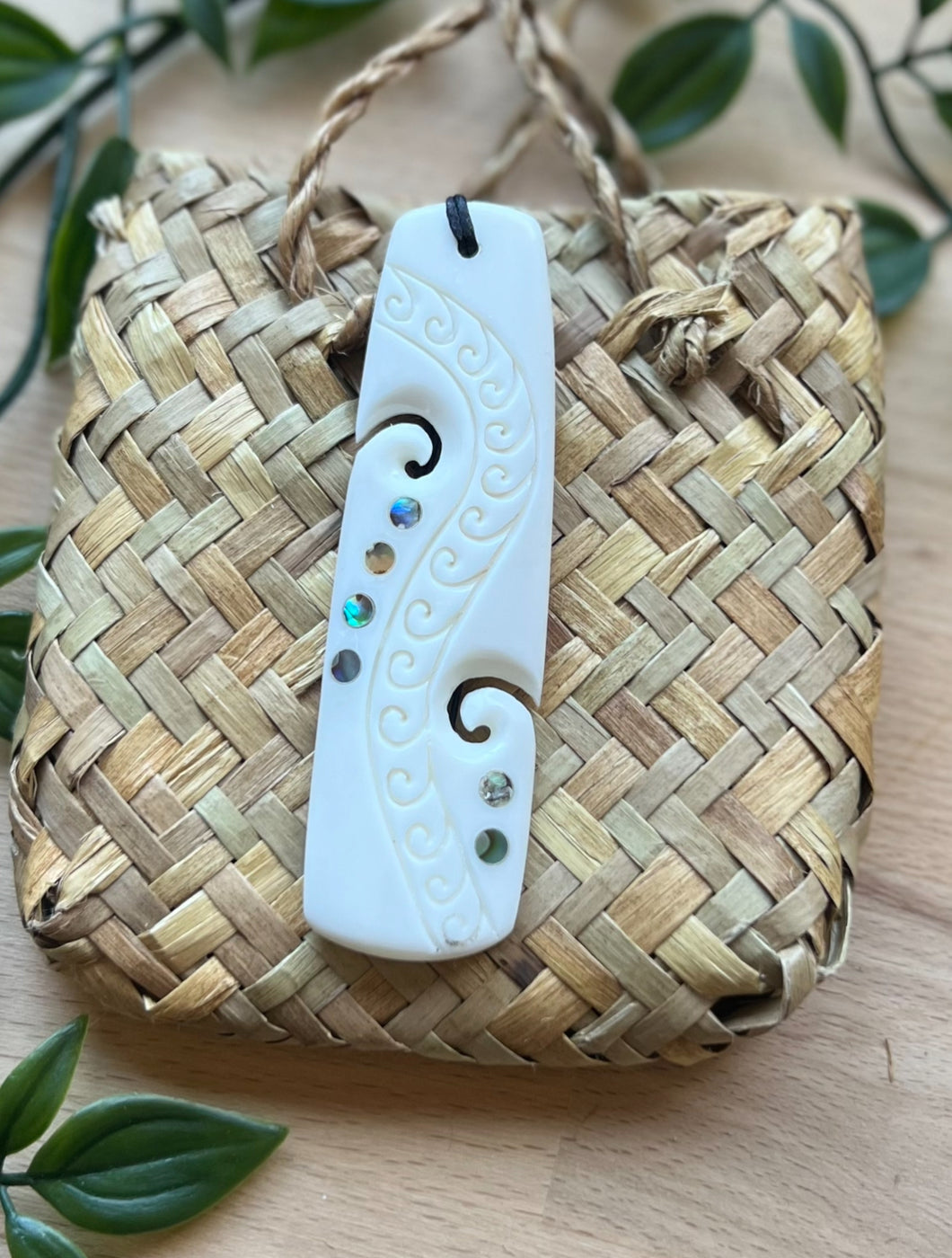 Drop Pendant with Koru Design