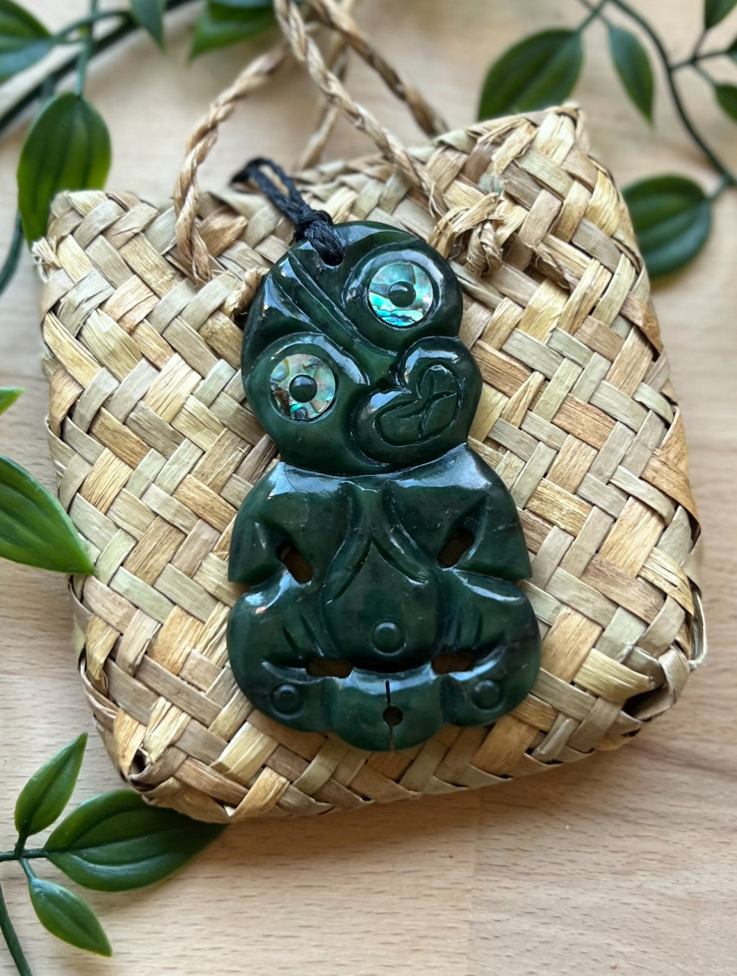 Hei Tiki Pounamu (Greenstone) 8cm