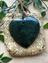 Load image into Gallery viewer, Manawa Pounamu (Heart Greenstone) 7.5cm
