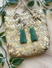 Load image into Gallery viewer, Pounamu (Greenstone) Earrings - Small
