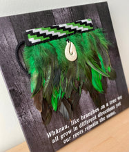 Load image into Gallery viewer, Mini Korowai on Canvas
