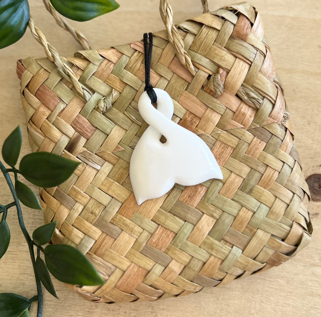 Whale Tail Twist Pendant