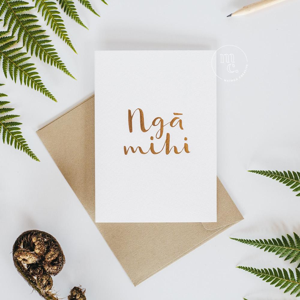 Ngā mihi:  Congratulations, Regards, Thank You